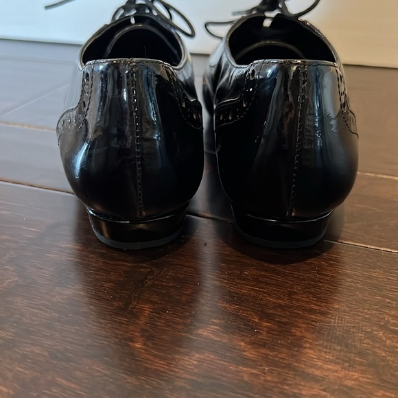Walking cradles Mark Lemp black patent leather shoe 8 - Picture 7 of 14